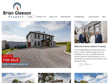 Tablet Screenshot of gleesonproperty.com